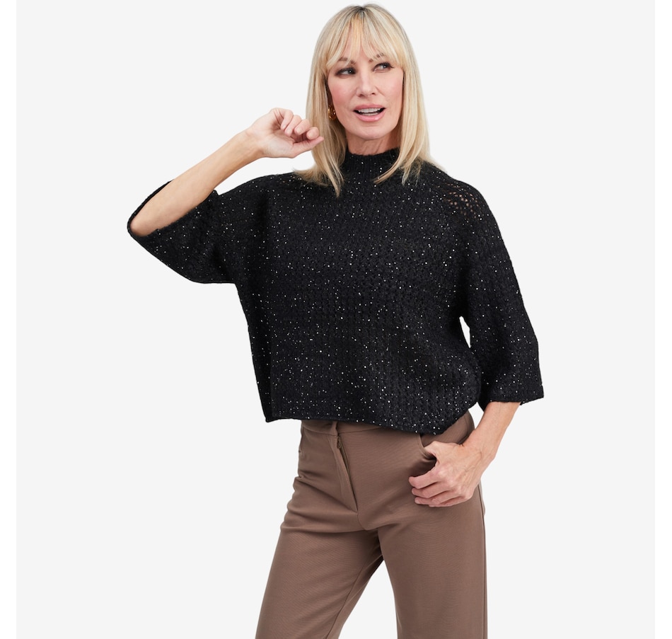 Image 104060_BLK.jpg, Product 104-060 / Price $134.88, Brian Bailey Sweater with Sequins from Brian Bailey on TSC.ca's Fashion department