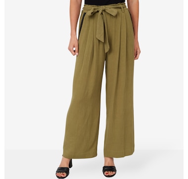 Jhoan Sebastian Grey Linen Blend Pant