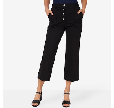 Jhoan Sebastian Grey Knit Denim Cropped Capsule Pant