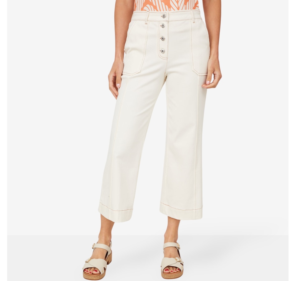 Jhoan Sebastian Grey Knit Denim Cropped Capsule Pant