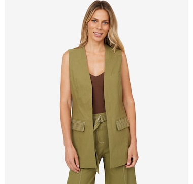 Product 104-090 / Price $119.90 , Jhoan Sebastian Grey Stretch Rayon Vest