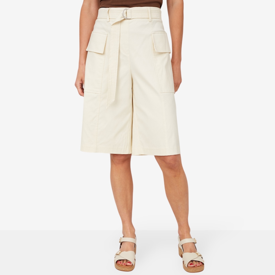 Image 104091_CRM.jpg, Product 104-091 / Price $44.33, Jhoan Sebastian Grey Belted Bermuda Short from Jhoan Sebastian Grey on TSC.ca's Fashion department