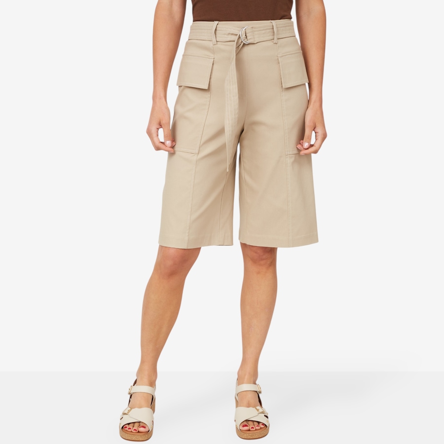 Image 104091_KHA.jpg, Product 104-091 / Price $44.33, Jhoan Sebastian Grey Belted Bermuda Short from Jhoan Sebastian Grey on TSC.ca's Fashion department