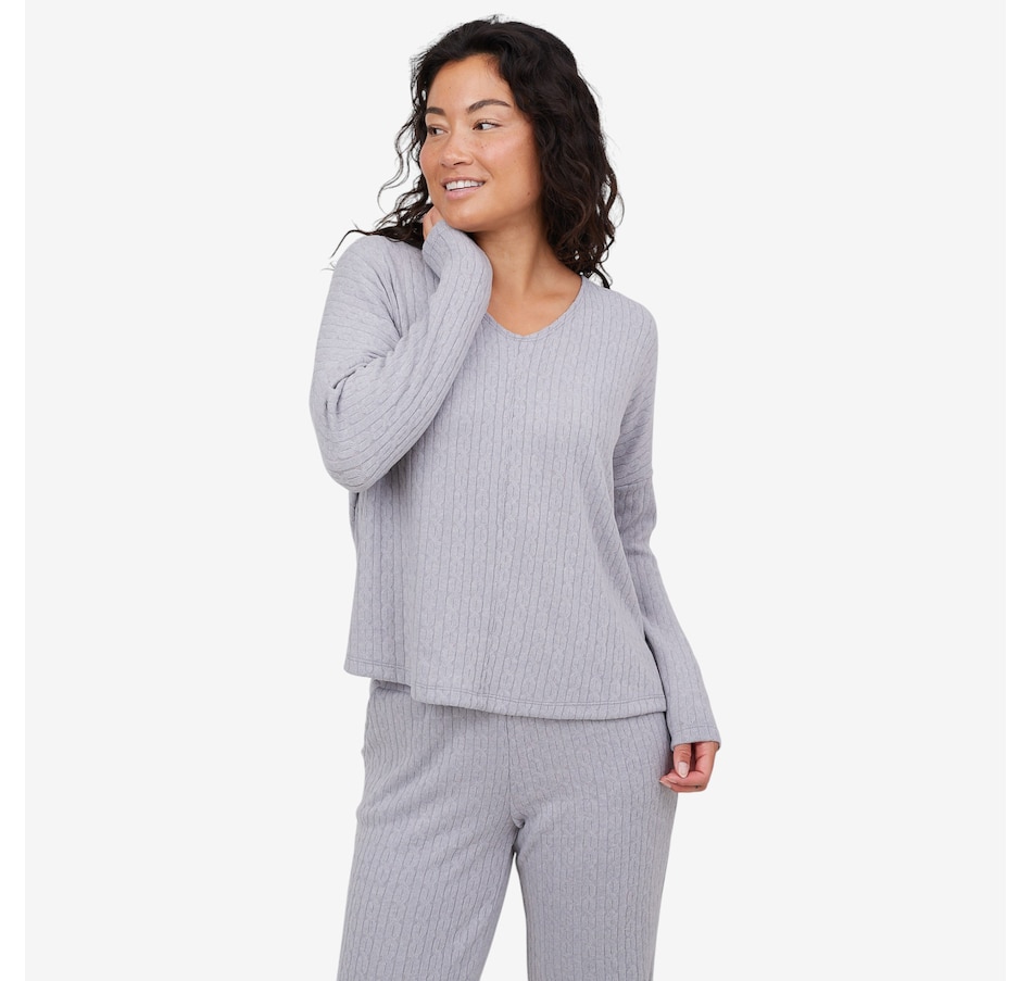 Image 104123_ALTMORE1.jpg, Product 104-123 / Price $69.99, Kim & Co. Soft Cable Knit Relaxed Top from Kim & Co. on TSC.ca's Fashion department