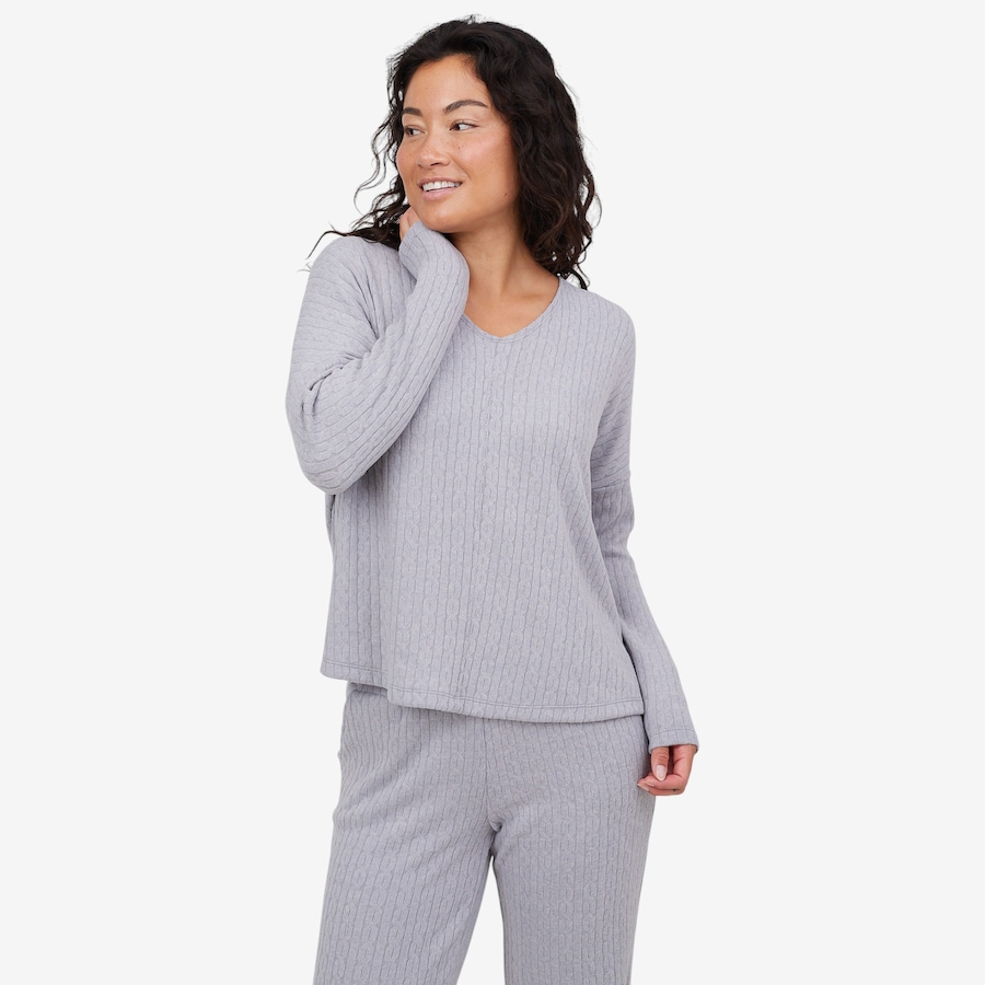 Image 104123_ALTMORE1.jpg, Product 104-123 / Price $34.88, Kim & Co. Soft Cable Knit Relaxed Top from Kim & Co. on TSC.ca's Fashion department