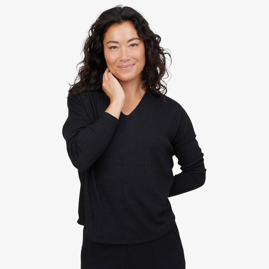 Image 104123_ALTMORE5.jpg, Product 104-123 / Price $34.88, Kim & Co. Soft Cable Knit Relaxed Top from Kim & Co. on TSC.ca's Fashion department
