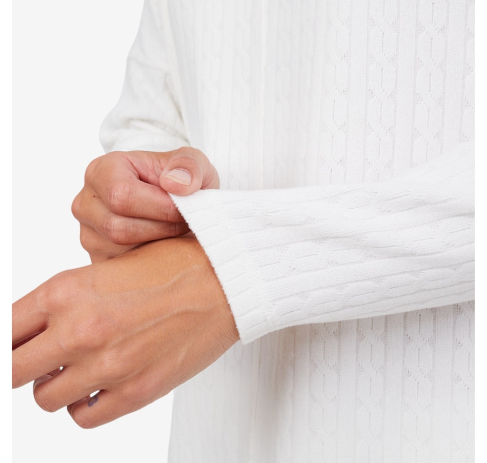 Image 104123_ALTMORE8.jpg, Product 104-123 / Price $69.99, Kim & Co. Soft Cable Knit Relaxed Top from Kim & Co. on TSC.ca's Fashion department