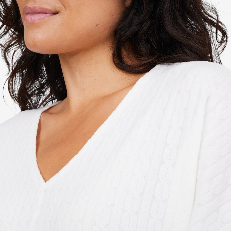 Image 104123_ALTMORE9.jpg, Product 104-123 / Price $34.88, Kim & Co. Soft Cable Knit Relaxed Top from Kim & Co. on TSC.ca's Fashion department