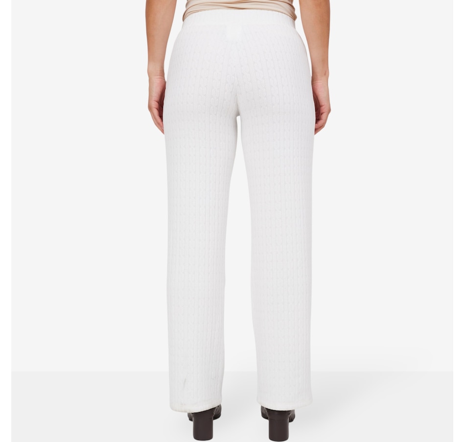 Image 104124_ALTMORE10.jpg, Product 104-124 / Price $54.99, Kim & Co. Soft Cable Knit Straight Pant  from Kim & Co. on TSC.ca's Fashion department
