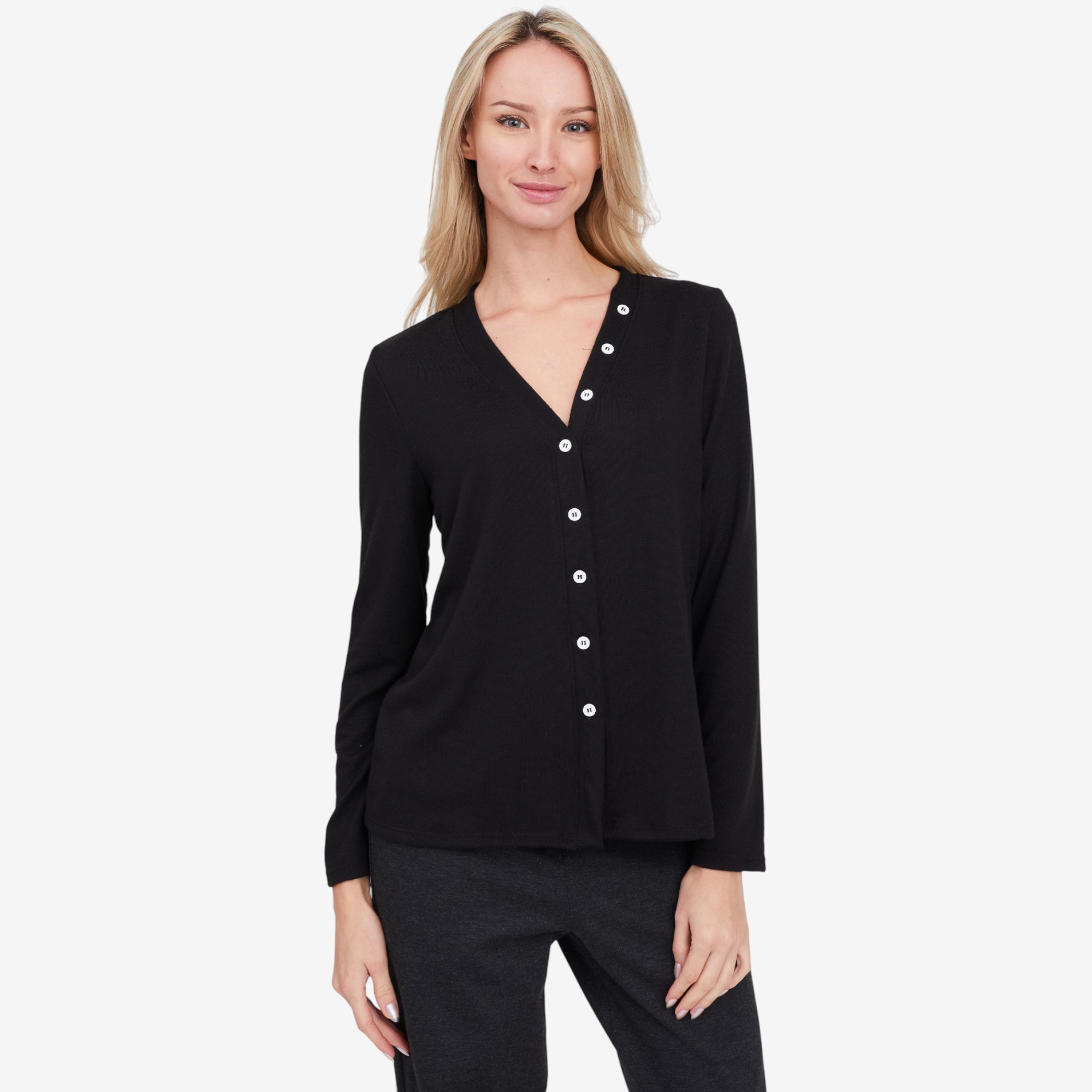 Kim & Co Soft touch  long cardigan