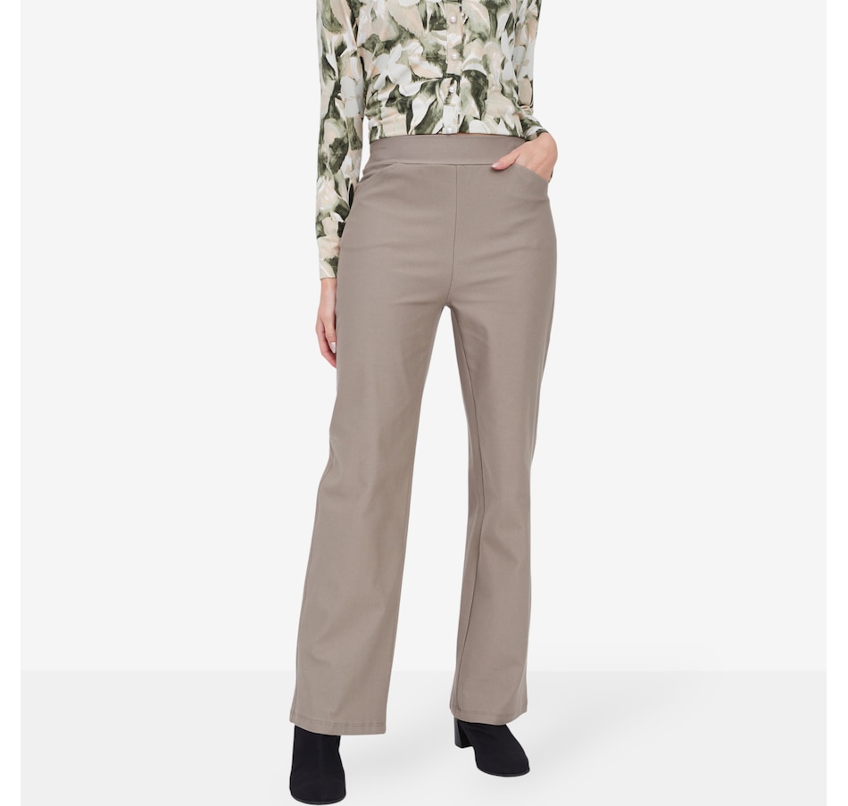Image 104140_ALTMORE7.jpg, Product 104-140 / Price $69.99, Kim & Co. Deluxe Denim Knit Zoe Straight Leg Pant from Kim & Co. on TSC.ca's Fashion department