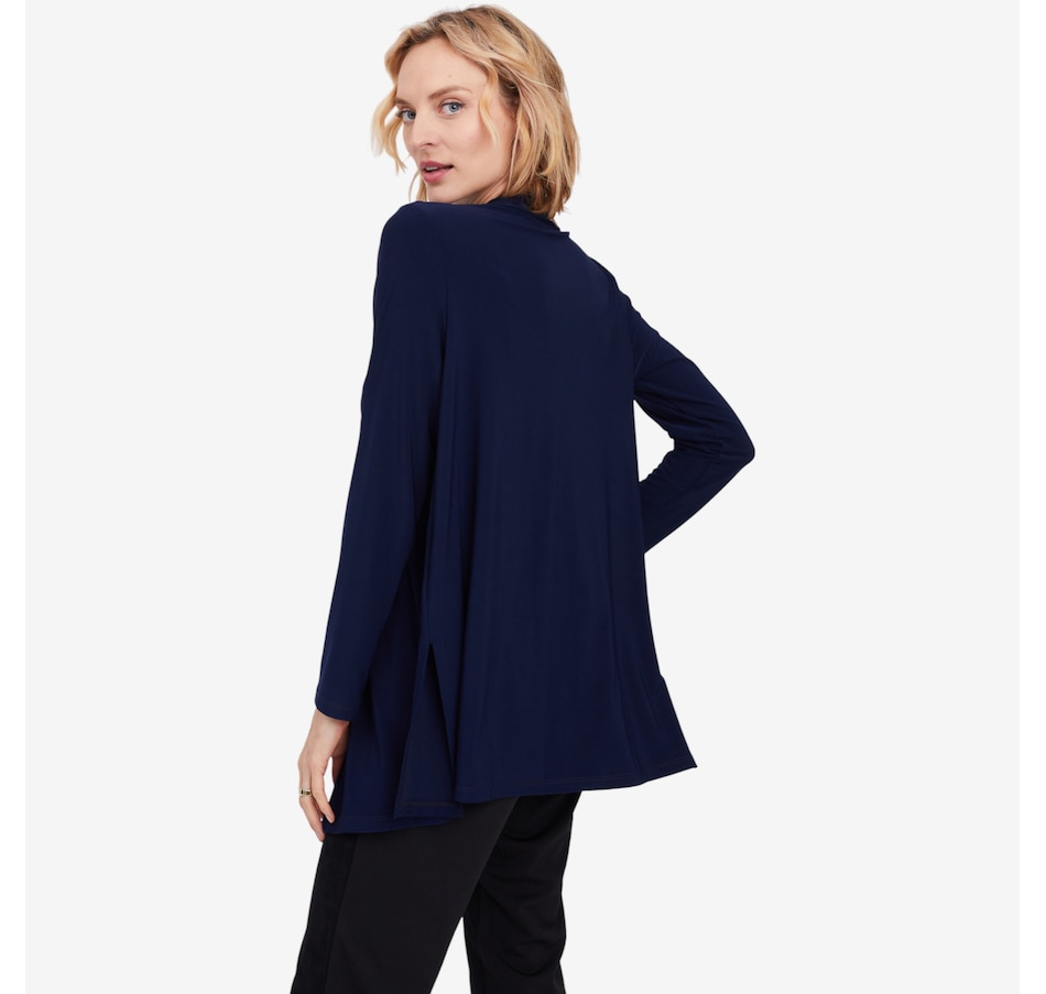 Image 104145_ALTMORE1.jpg, Product 104-145 / Price $54.88, Kim & Co. Deluxe Brazil Knit Long Sleeve Cardigan with Side Slits from Kim & Co. on TSC.ca's Fashion department