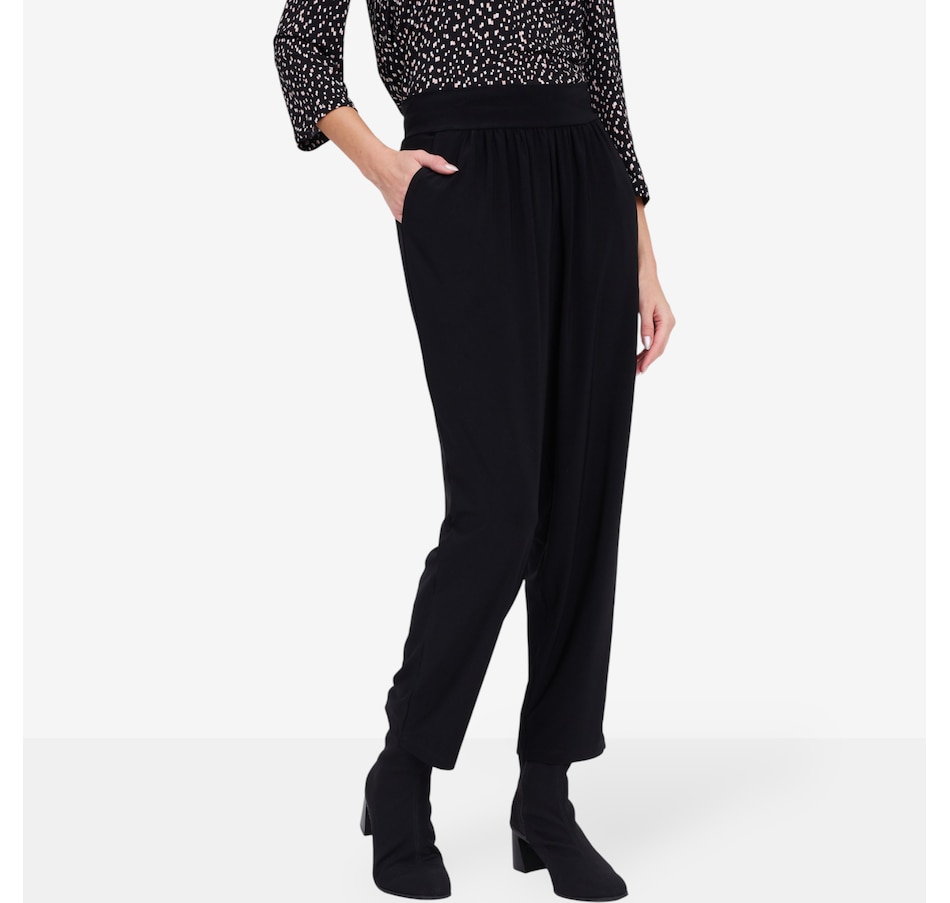 Image 104147_ALTMORE1.jpg, Product 104-147 / Price $54.99, Kim & Co. Deluxe Brazil Knit Jersey Ankle Length Wellness Trouser from Kim & Co. on TSC.ca's Fashion department