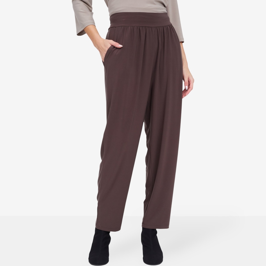 Image 104147_ALTMORE2.jpg, Product 104-147 / Price $29.33, Kim & Co. Deluxe Brazil Knit Jersey Ankle Length Wellness Trouser from Kim & Co. on TSC.ca's Fashion department