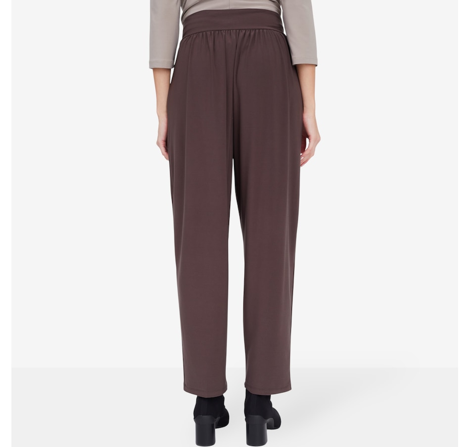 Image 104147_ALTMORE4.jpg, Product 104-147 / Price $54.99, Kim & Co. Deluxe Brazil Knit Jersey Ankle Length Wellness Trouser from Kim & Co. on TSC.ca's Fashion department