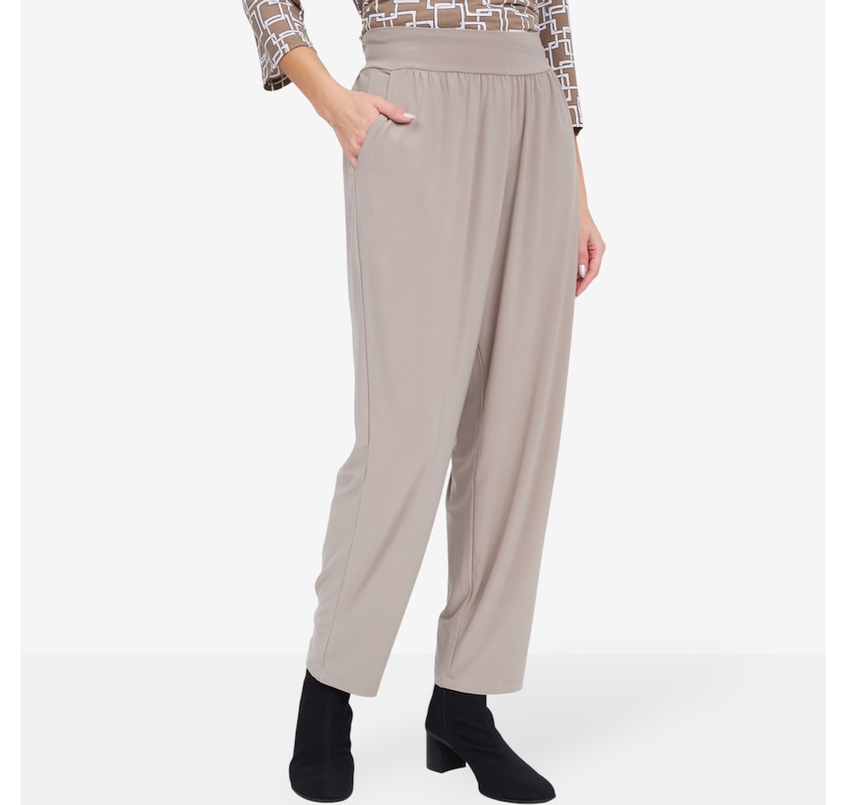 Image 104147_ALTMORE5.jpg, Product 104-147 / Price $54.99, Kim & Co. Deluxe Brazil Knit Jersey Ankle Length Wellness Trouser from Kim & Co. on TSC.ca's Fashion department