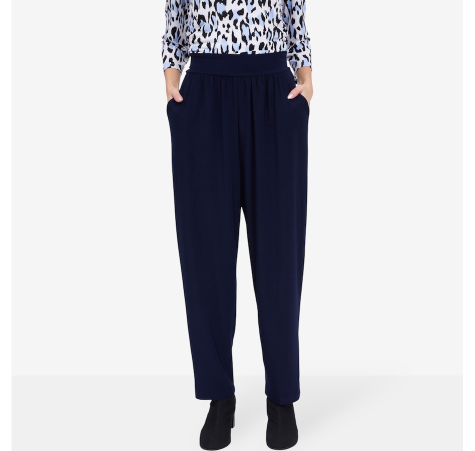 Image 104147_ALTMORE6.jpg, Product 104-147 / Price $54.99, Kim & Co. Deluxe Brazil Knit Jersey Ankle Length Wellness Trouser from Kim & Co. on TSC.ca's Fashion department