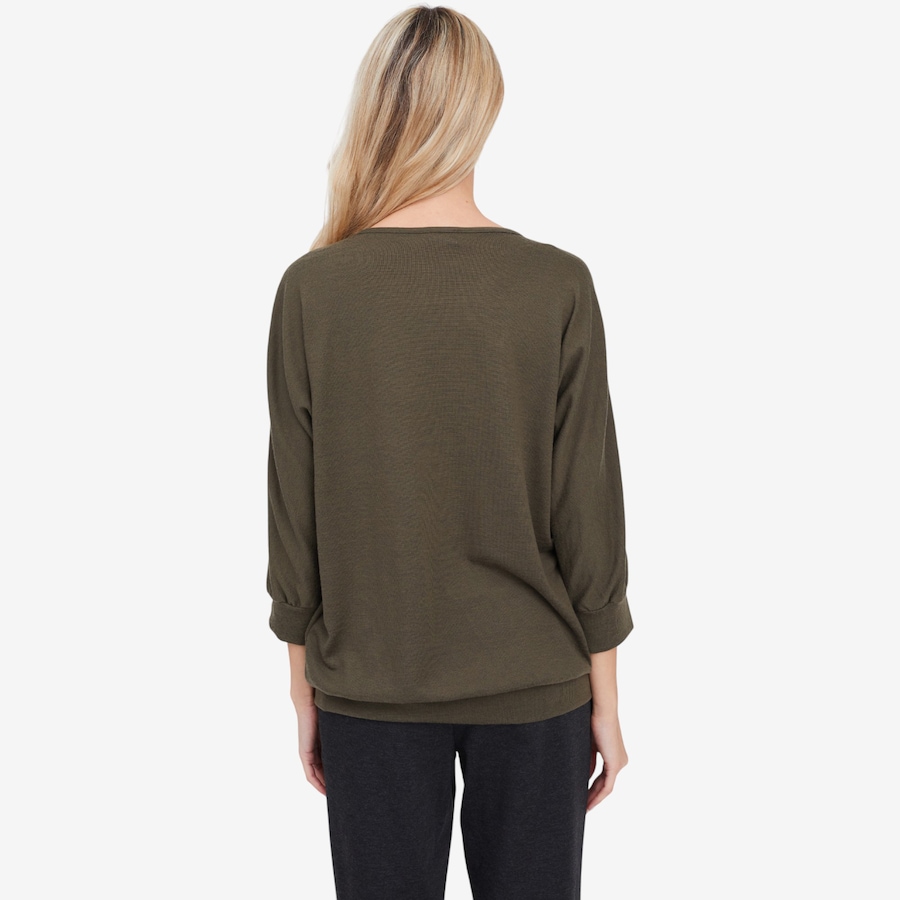 Image 104151_ALTMORE2.jpg, Product 104-151 / Price $34.33, Kim & Co. Soft Touch 3/4 Length Dolman Sleeve Blouson Top from Kim & Co. on TSC.ca's Fashion department