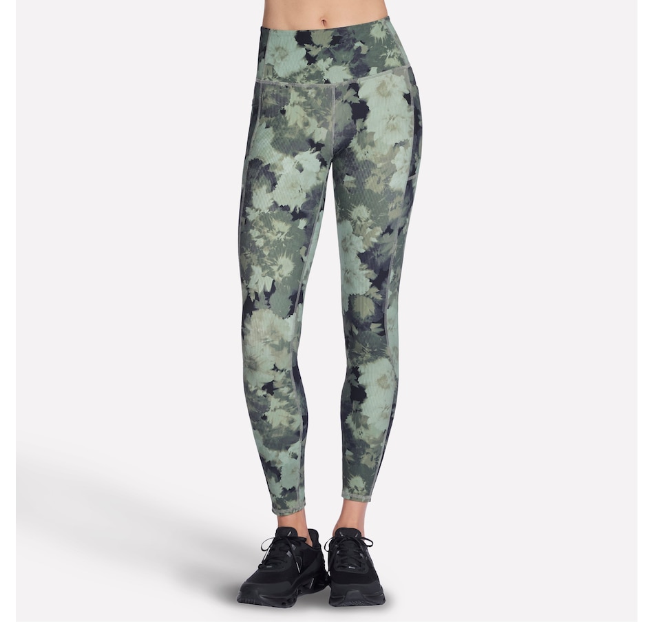 Image 104211_OLI.jpg, Product 104-211 / Price $69.99, Skechers Go Flex Rib Inbloom Full Length High Waisted Legging from Skechers on TSC.ca's Fashion department