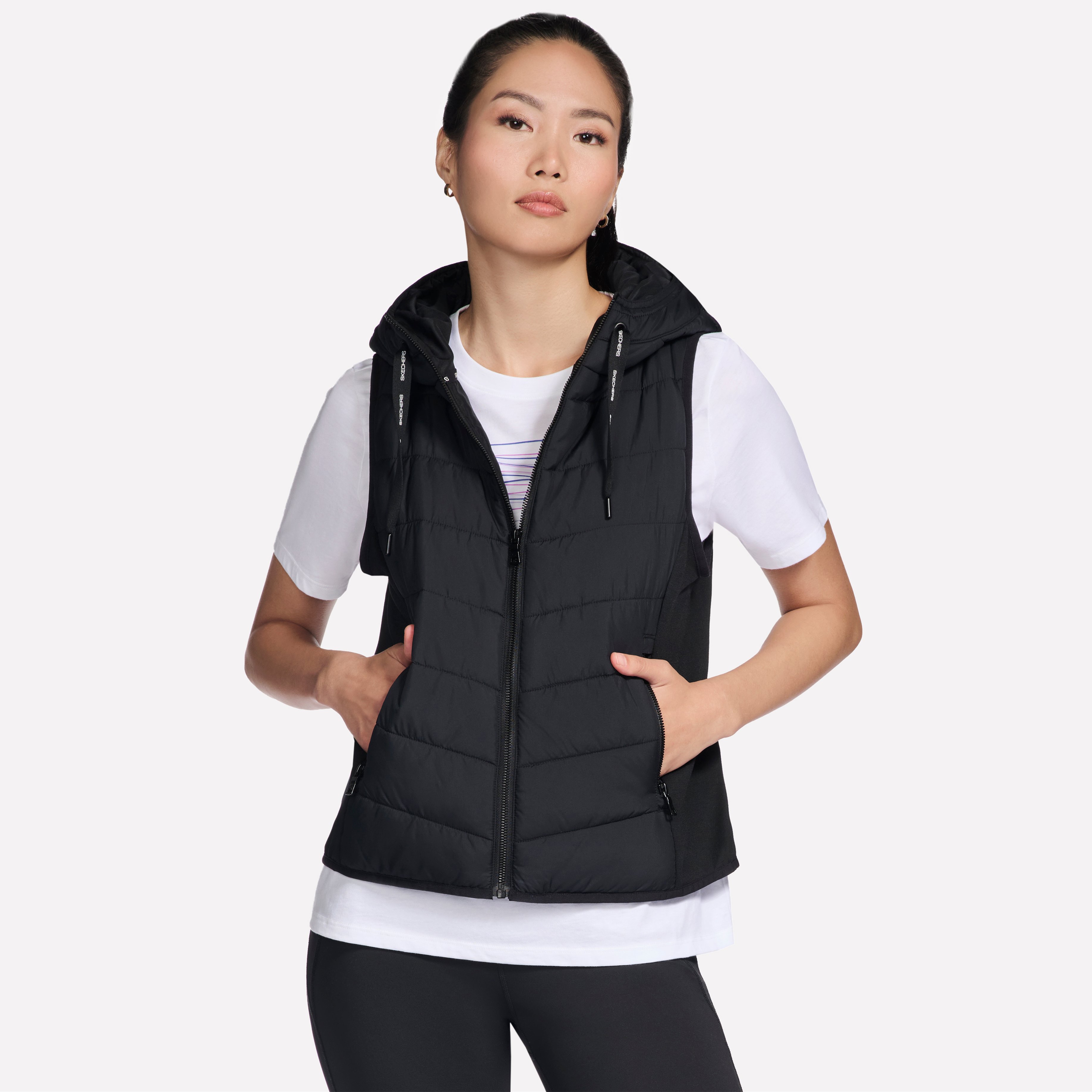 新品未使用 S’YTE PUFFER HOODED VEST Skechers Performance Elite Hooded Vest - TSC.ca