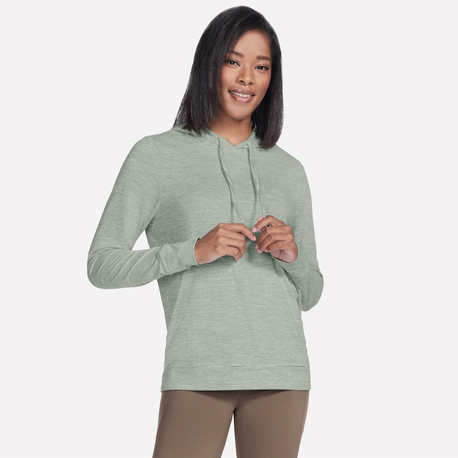 Image 104219_TAUOE.jpg, Product 104-219 / Price $19.33, Skechers Go Dri Swift Stripe Hoodie from Skechers on TSC.ca's Fashion department