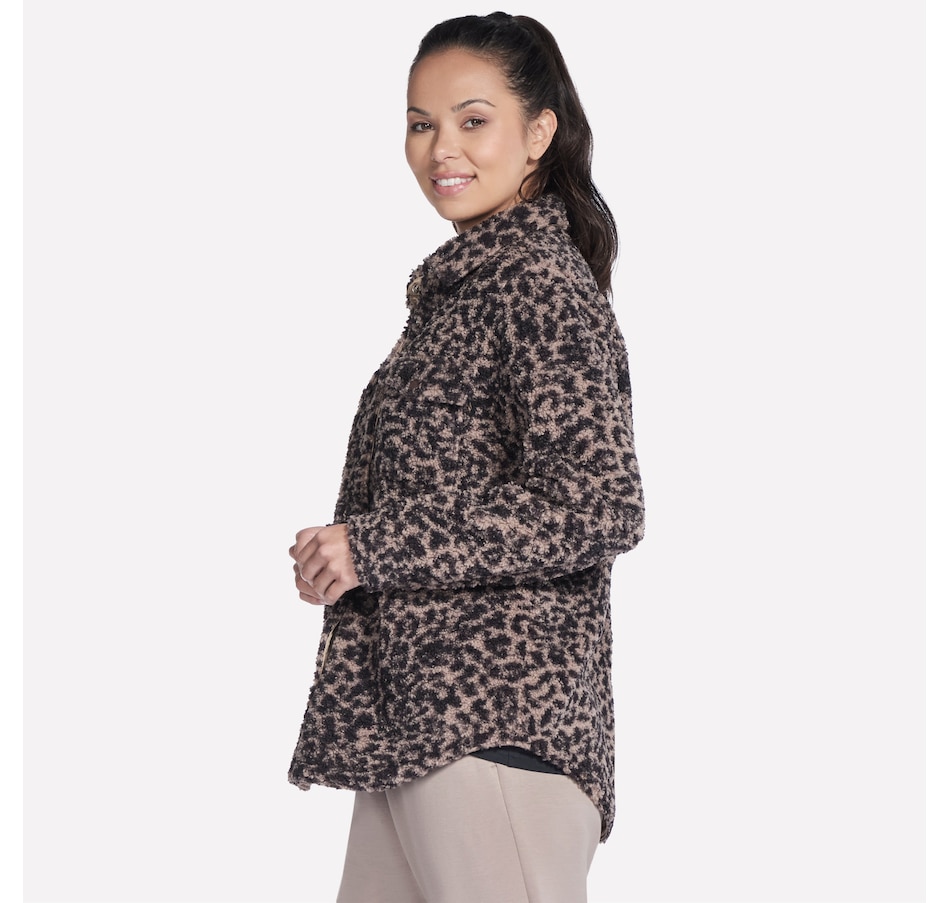 Image 104224_ALTMORE2.jpg, Product 104-224 / Price $29.33, Skechers On-The-Go Cheetah Sherpa Jacket from Skechers on TSC.ca's Fashion department