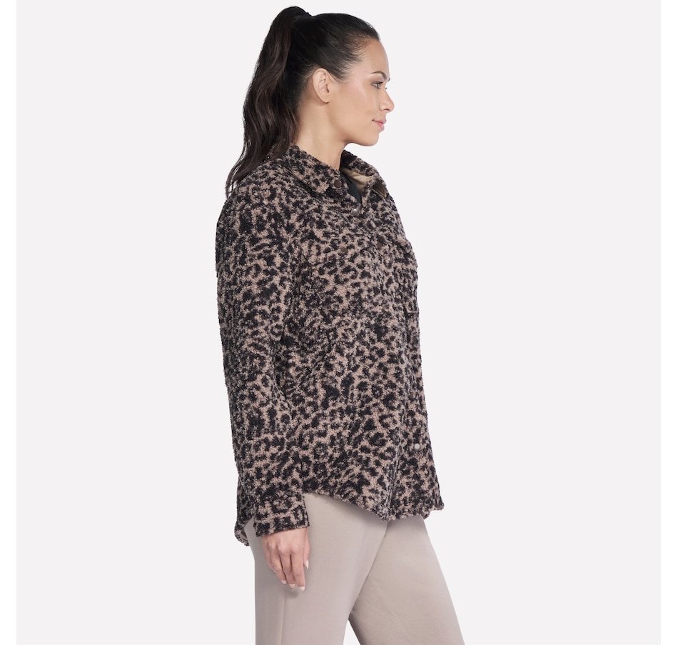Image 104224_ALTMORE3.jpg, Product 104-224 / Price $29.33, Skechers On-The-Go Cheetah Sherpa Jacket from Skechers on TSC.ca's Fashion department