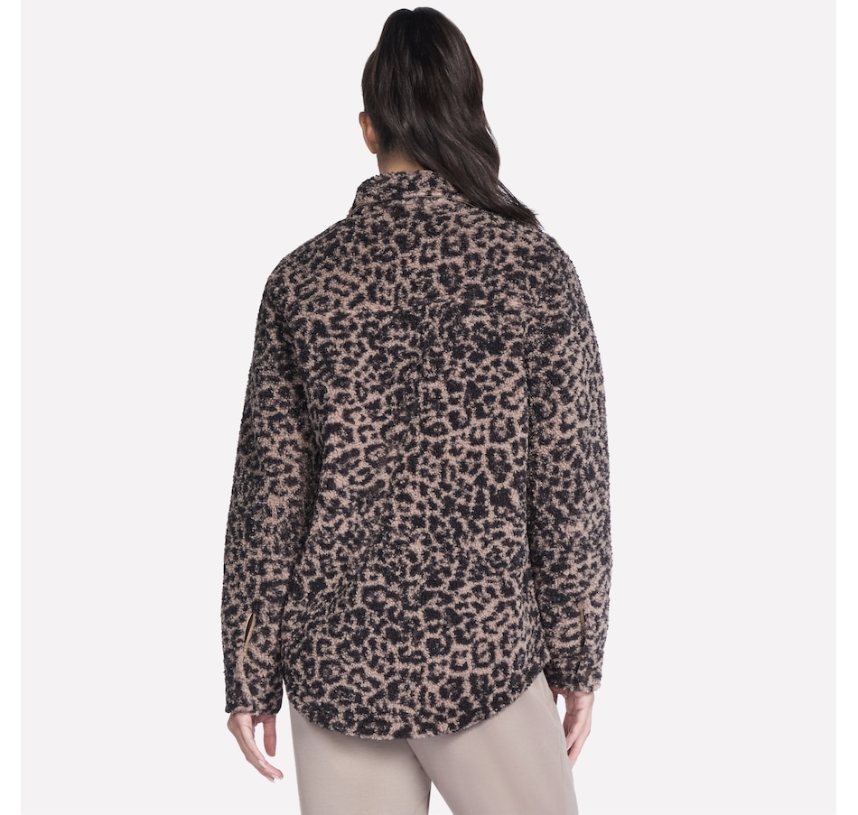 Image 104224_ALTMORE4.jpg, Product 104-224 / Price $29.33, Skechers On-The-Go Cheetah Sherpa Jacket from Skechers on TSC.ca's Fashion department