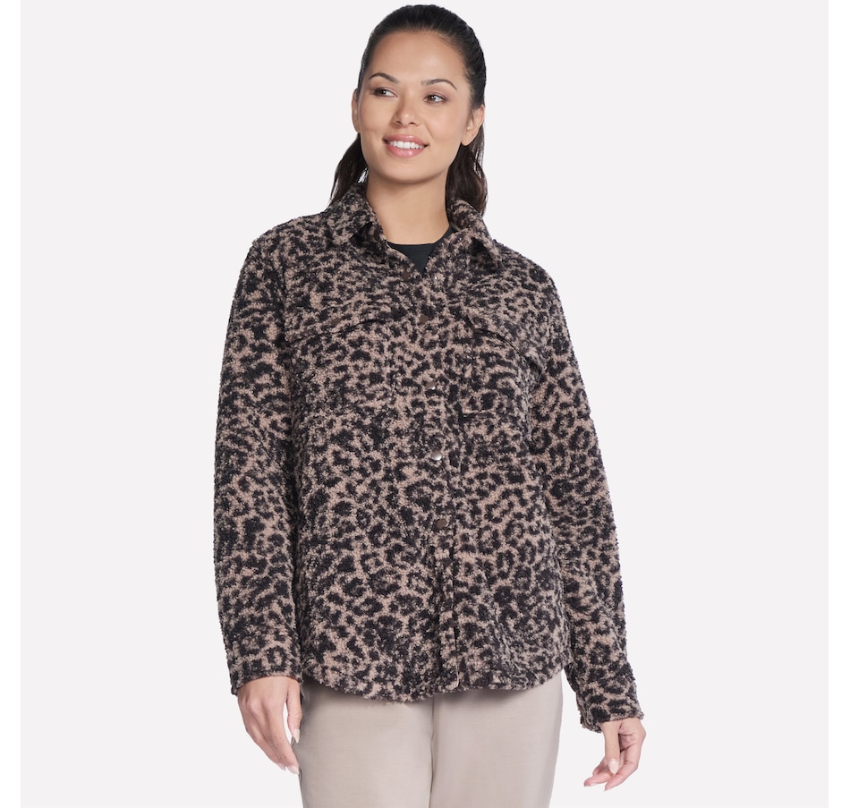 Image 104224_CHH.jpg, Product 104-224 / Price $29.33, Skechers On-The-Go Cheetah Sherpa Jacket from Skechers on TSC.ca's Fashion department