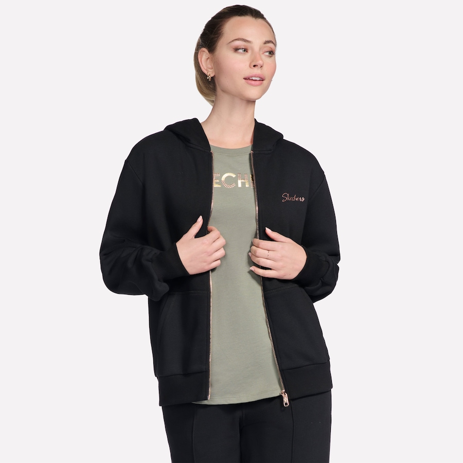 Image 104225_BLK.jpg, Product 104-225 / Price $24.33, Skechers Skech-Sweats Signature Full Zip Hoodie from Skechers on TSC.ca's Fashion department