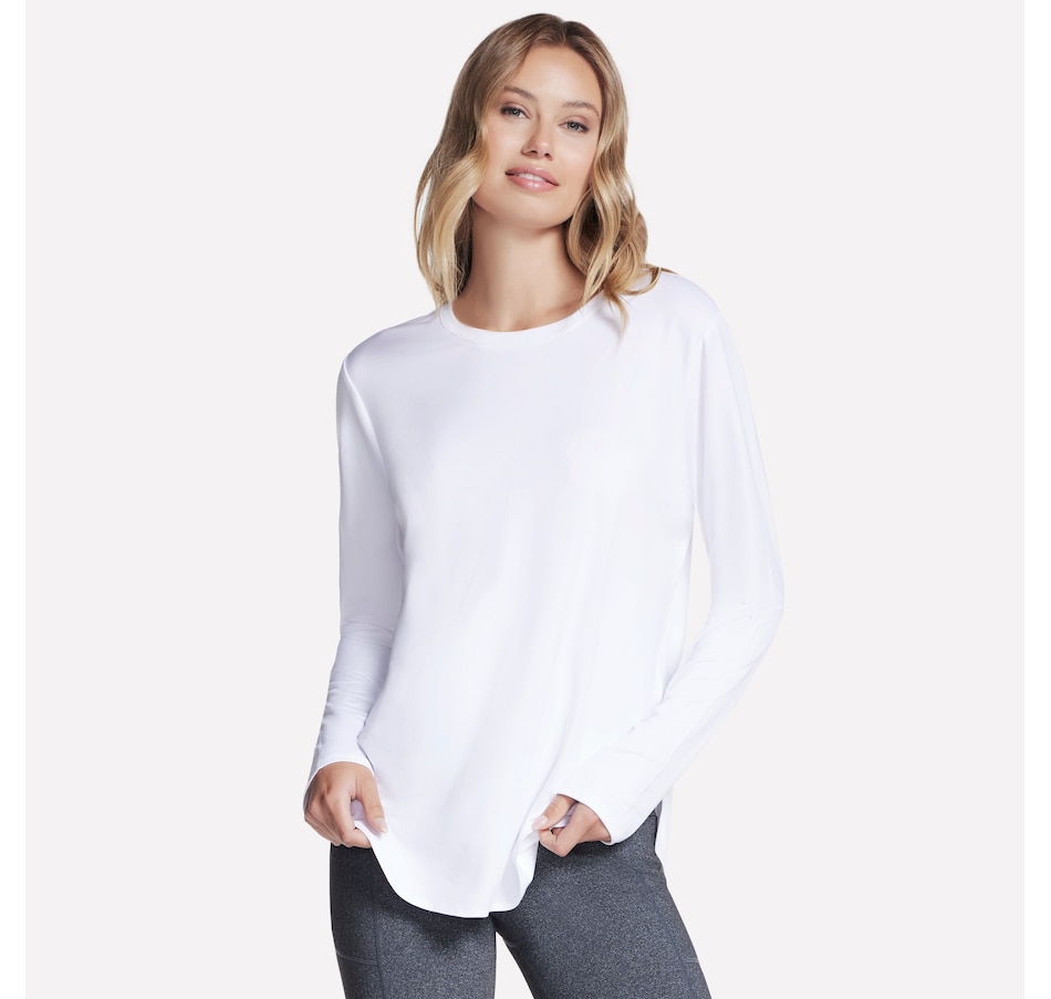 Image 104228_ALTMORE1.jpg, Product 104-228 / Price $39.99, Skechers Go Dri Swift Long Sleeve Tunic Crew Tee from Skechers on TSC.ca's Fashion department