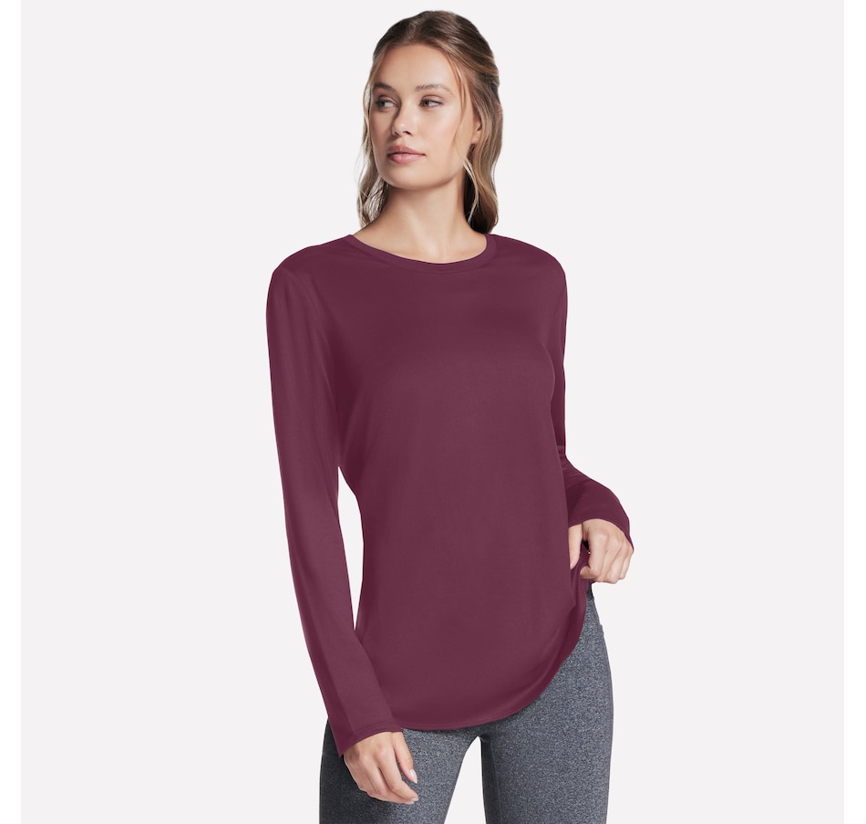 Image 104228_ALTMORE2.jpg, Product 104-228 / Price $39.99, Skechers Go Dri Swift Long Sleeve Tunic Crew Tee from Skechers on TSC.ca's Fashion department
