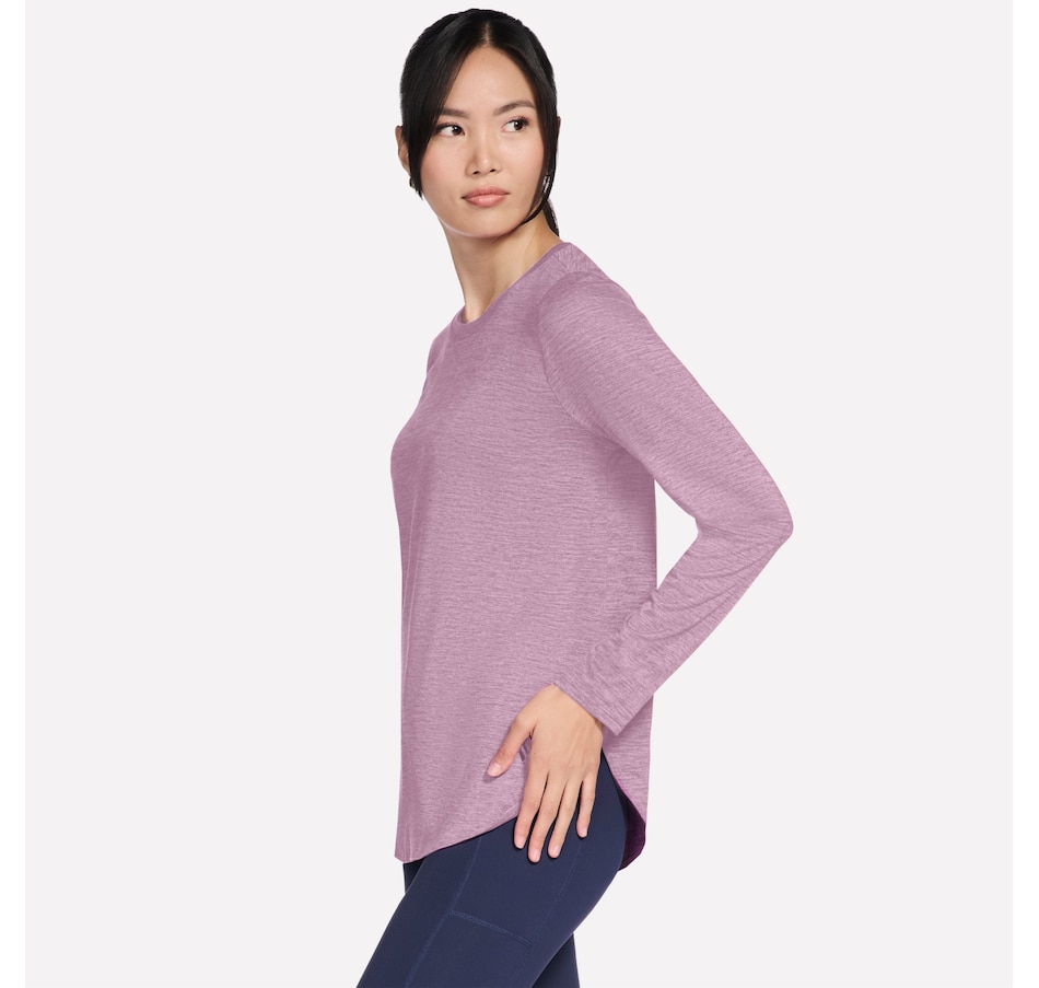 Image 104228_ALTMORE3.jpg, Product 104-228 / Price $39.99, Skechers Go Dri Swift Long Sleeve Tunic Crew Tee from Skechers on TSC.ca's Fashion department