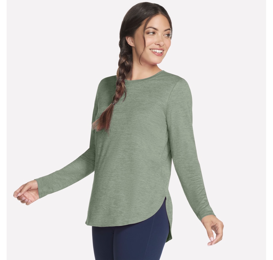 Image 104228_ALTMORE4.jpg, Product 104-228 / Price $39.99, Skechers Go Dri Swift Long Sleeve Tunic Crew Tee from Skechers on TSC.ca's Fashion department