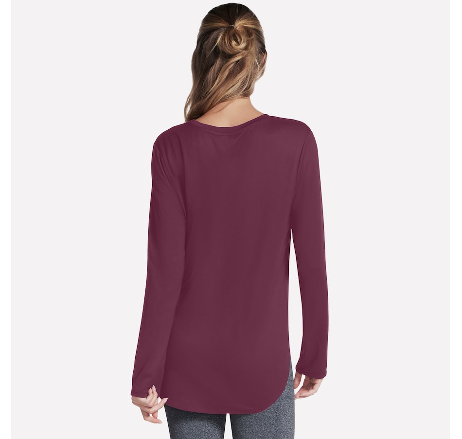 Image 104228_ALTMORE7.jpg, Product 104-228 / Price $39.99, Skechers Go Dri Swift Long Sleeve Tunic Crew Tee from Skechers on TSC.ca's Fashion department