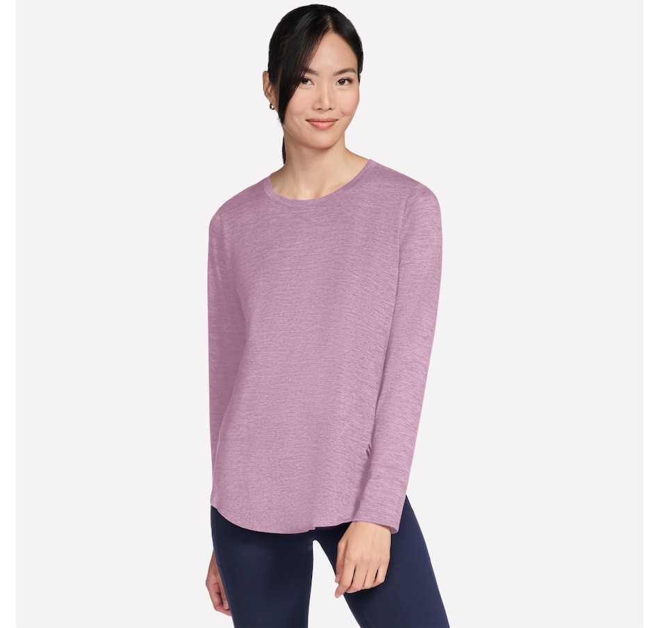 Image 104228_BUH.jpg, Product 104-228 / Price $39.99, Skechers Go Dri Swift Long Sleeve Tunic Crew Tee from Skechers on TSC.ca's Fashion department