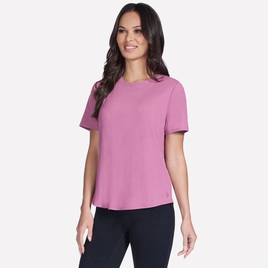 Image 104236_RSE.jpg, Product 104-236 / Price $19.33, Skechers Go Walk Rib Tee from Skechers on TSC.ca's Fashion department
