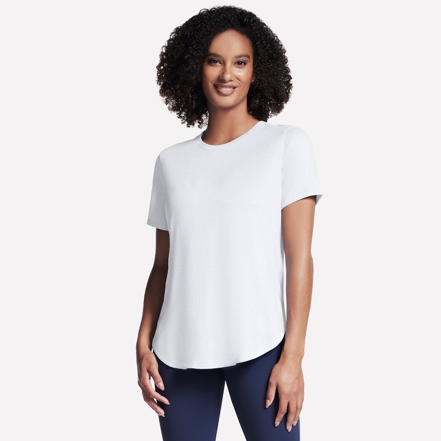 Image 104237_WHT.jpg, Product 104-237 / Price $45.00, Skechers Go Dri Swift Tunic Tee from Skechers on TSC.ca's Fashion department