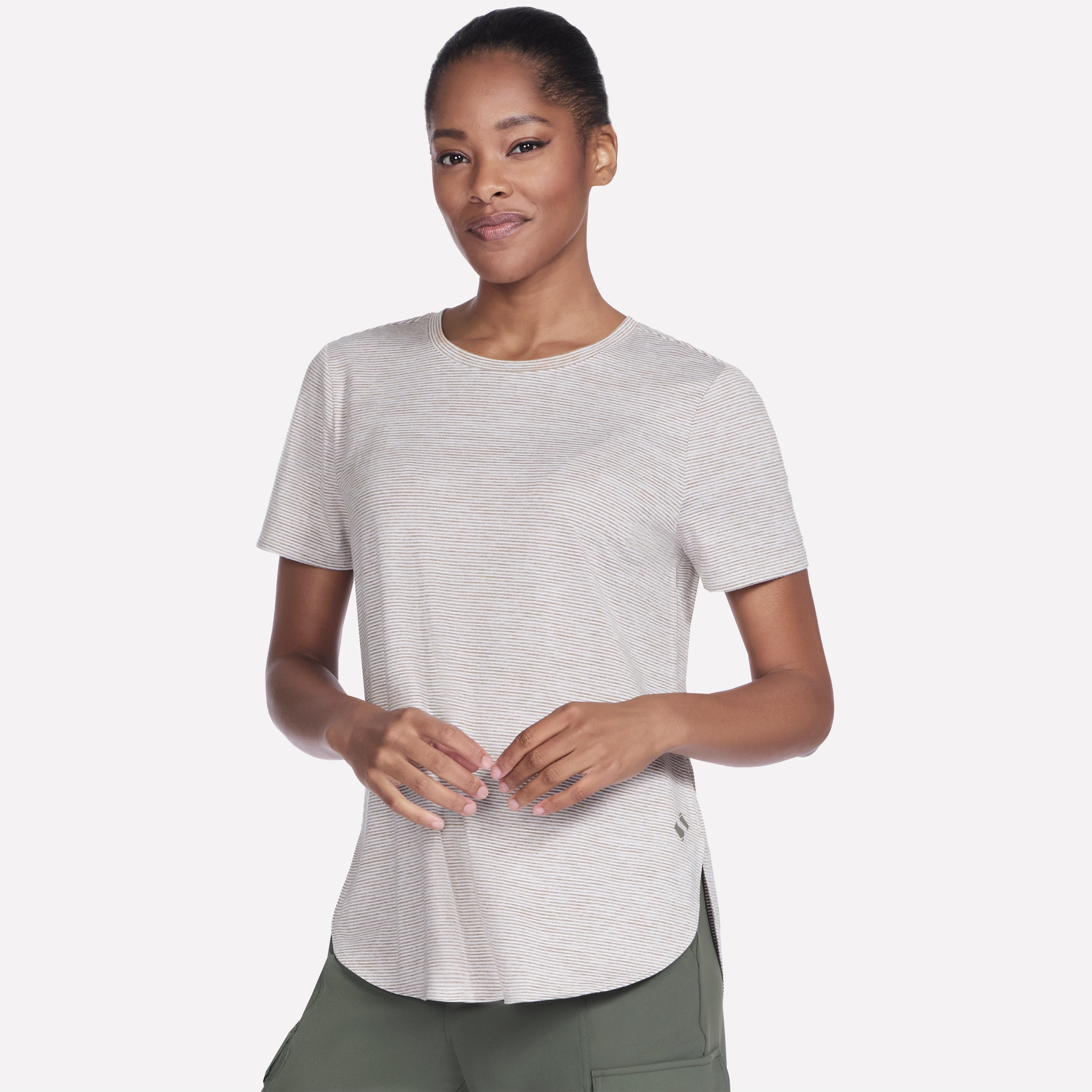 Skechers Go Dri Swift Stripe Tunic Tee - TSC.ca