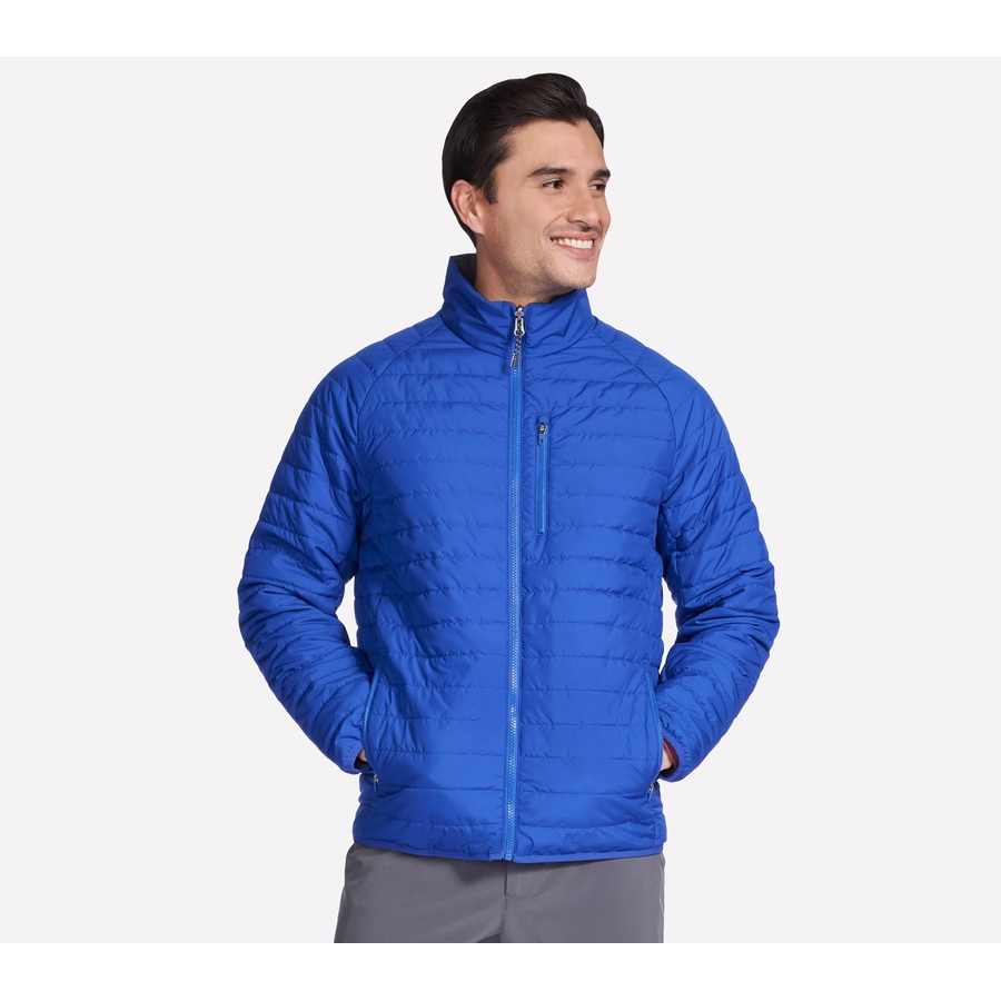 Image 104244_BLU.jpg, Product 104-244 / Price $29.33, Skechers Men's Go Shield Altitude Reversible Jacket from Skechers on TSC.ca's Fashion department