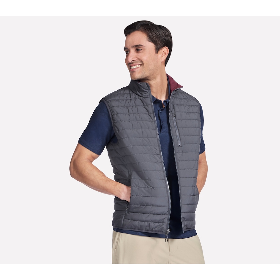 Image 104245_BLKH.jpg, Product 104-245 / Price $29.33, Skechers Men's Go Shield Altitude Reversible Vest from Skechers on TSC.ca's Fashion department