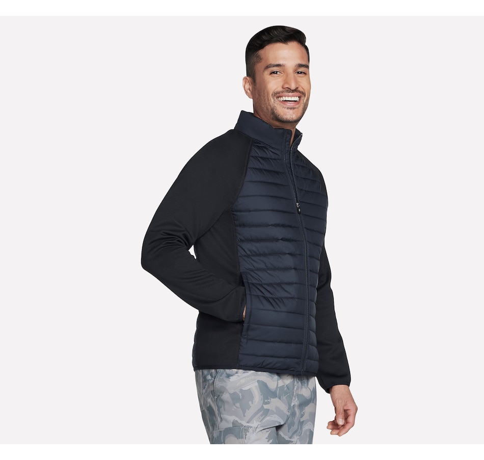 Image 104246_BLK.jpg, Product 104-246 / Price $84.99, Skechers Men's Go Shield Hybrid Jacket from Skechers on TSC.ca's Fashion department