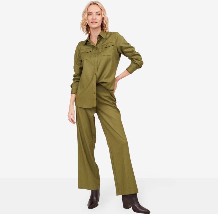 Legacy Zip Front Wide Leg Pant - TSC.ca