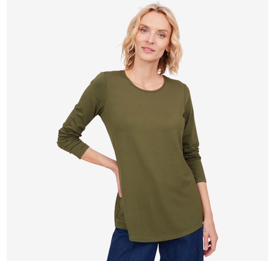Image 104357_OLI.jpg, Product 104-357 / Price $69.99, Legacy Essential Viscose Cotton Stretch Jersey Tee from Legacy on TSC.ca's Fashion department