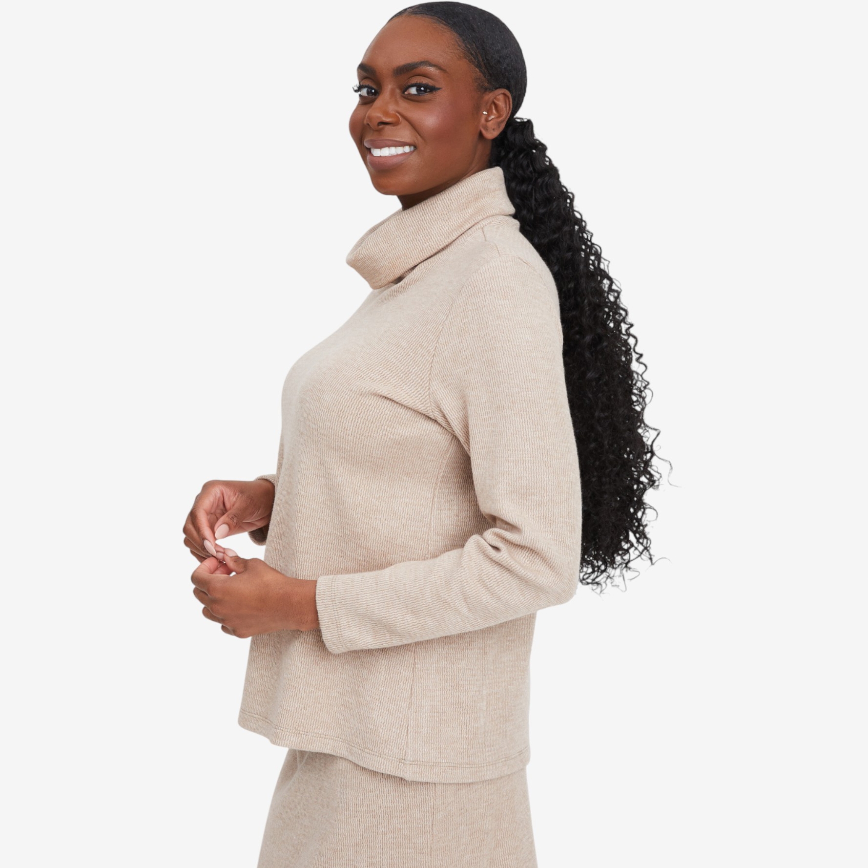 Legacy Demi Knit Chunky Turtleneck Top - TSC.ca