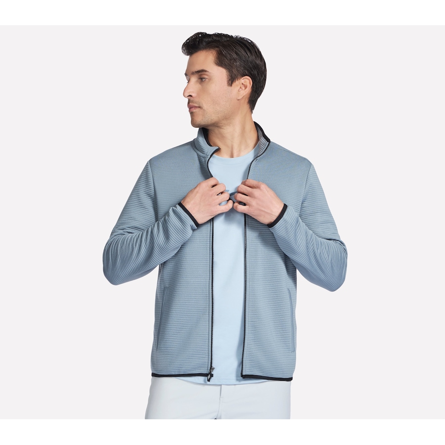 Image 104372_ALTMORE2.jpg, Product 104-372 / Price $80.00, Skechers Men's The Hoodless Hoodie Ottoman Jacket from Skechers on TSC.ca's Fashion department