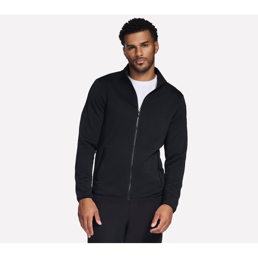 Image 104372_BLK.jpg, Product 104-372 / Price $80.00, Skechers Men's The Hoodless Hoodie Ottoman Jacket from Skechers on TSC.ca's Fashion department