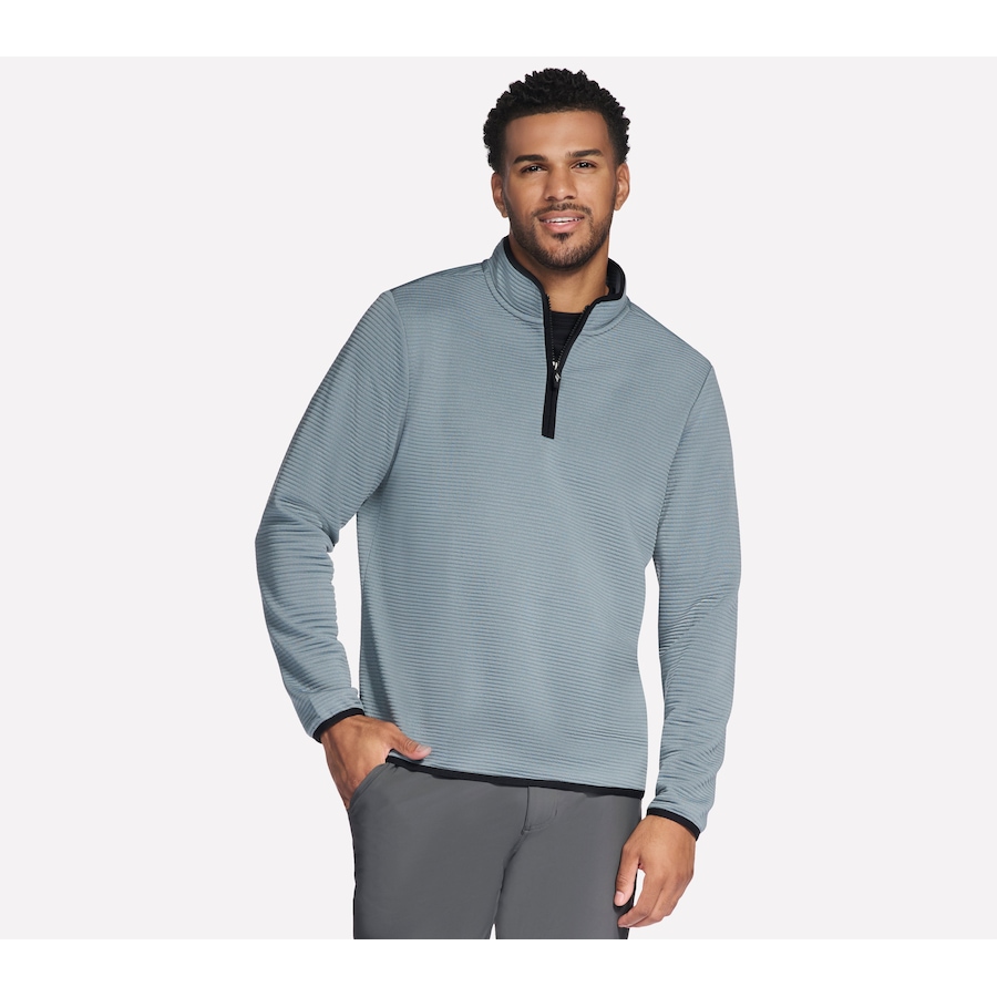 Image 104376_BLU.jpg, Product 104-376 / Price $29.33, Skechers Men's Go Golf Go Walk Ottoman 1/4 Zip Jacket from Skechers on TSC.ca's Fashion department