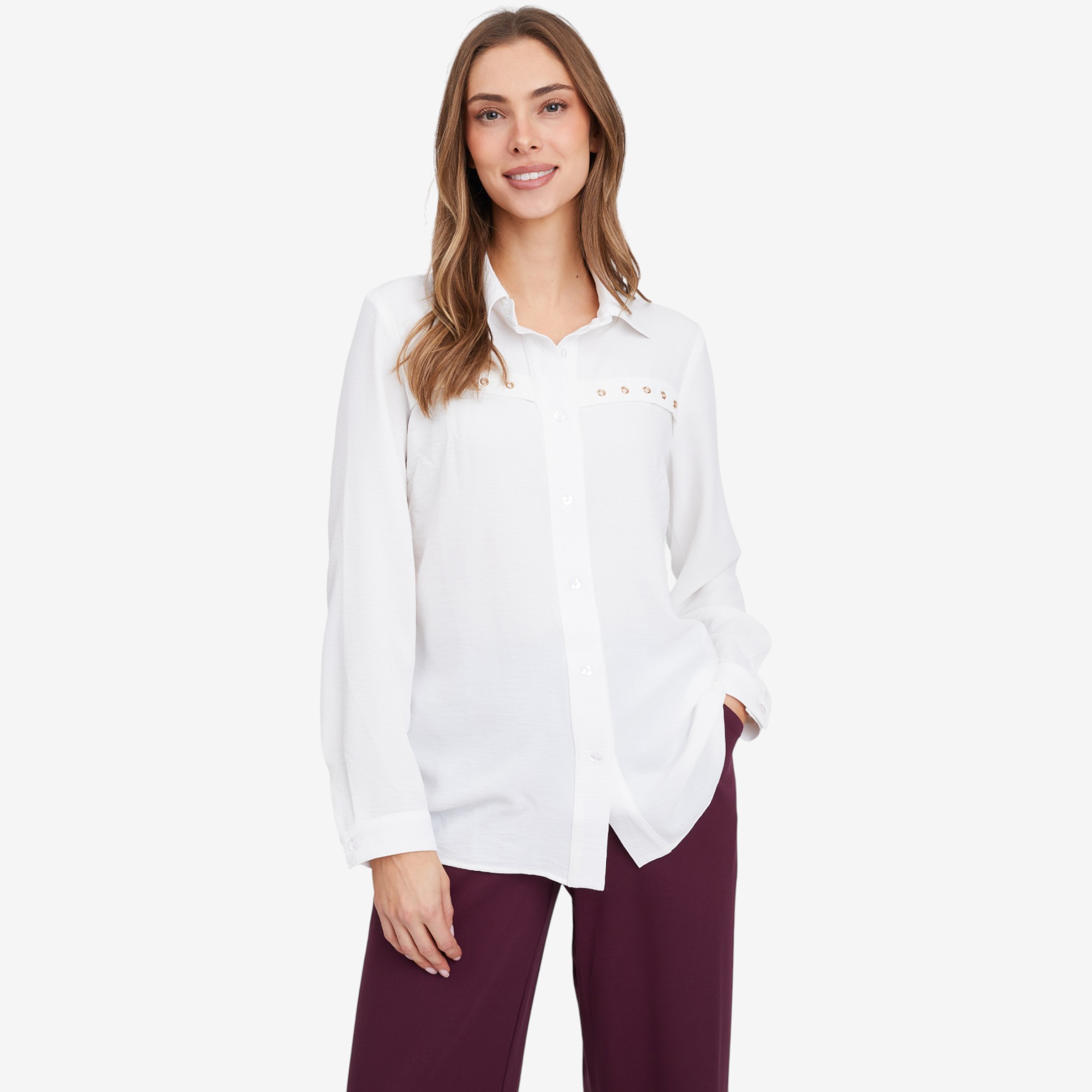 Mr. Max Airflow Shirt with Eyelet Detail - TSC.ca