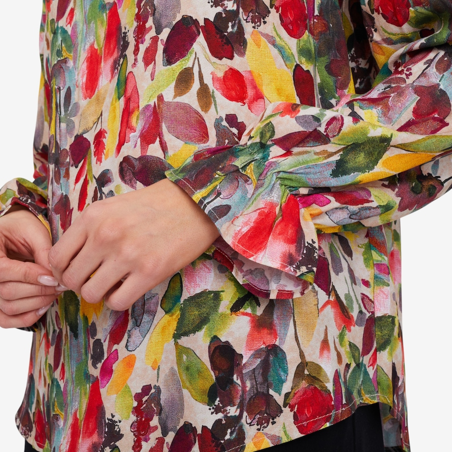 Image 104383_ALTMORE3.jpg, Product 104-383 / Price $39.88, Mr. Max Micro Crepe Blouse with Romantic Sleeve Detail from Mr. Max on TSC.ca's Fashion department